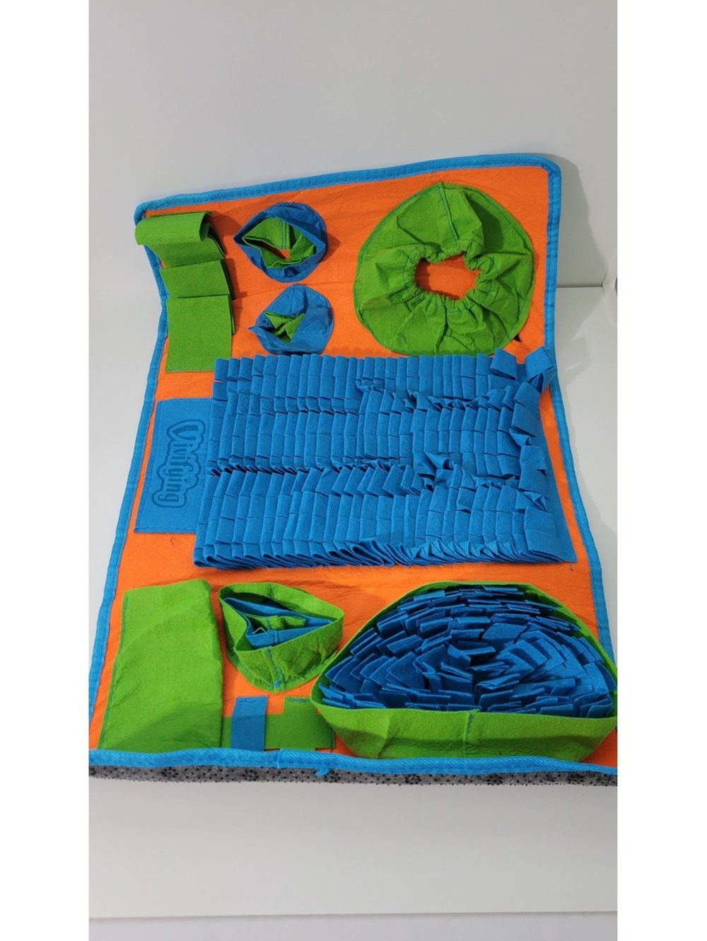 colorful and interactive dog toy by Virfingy